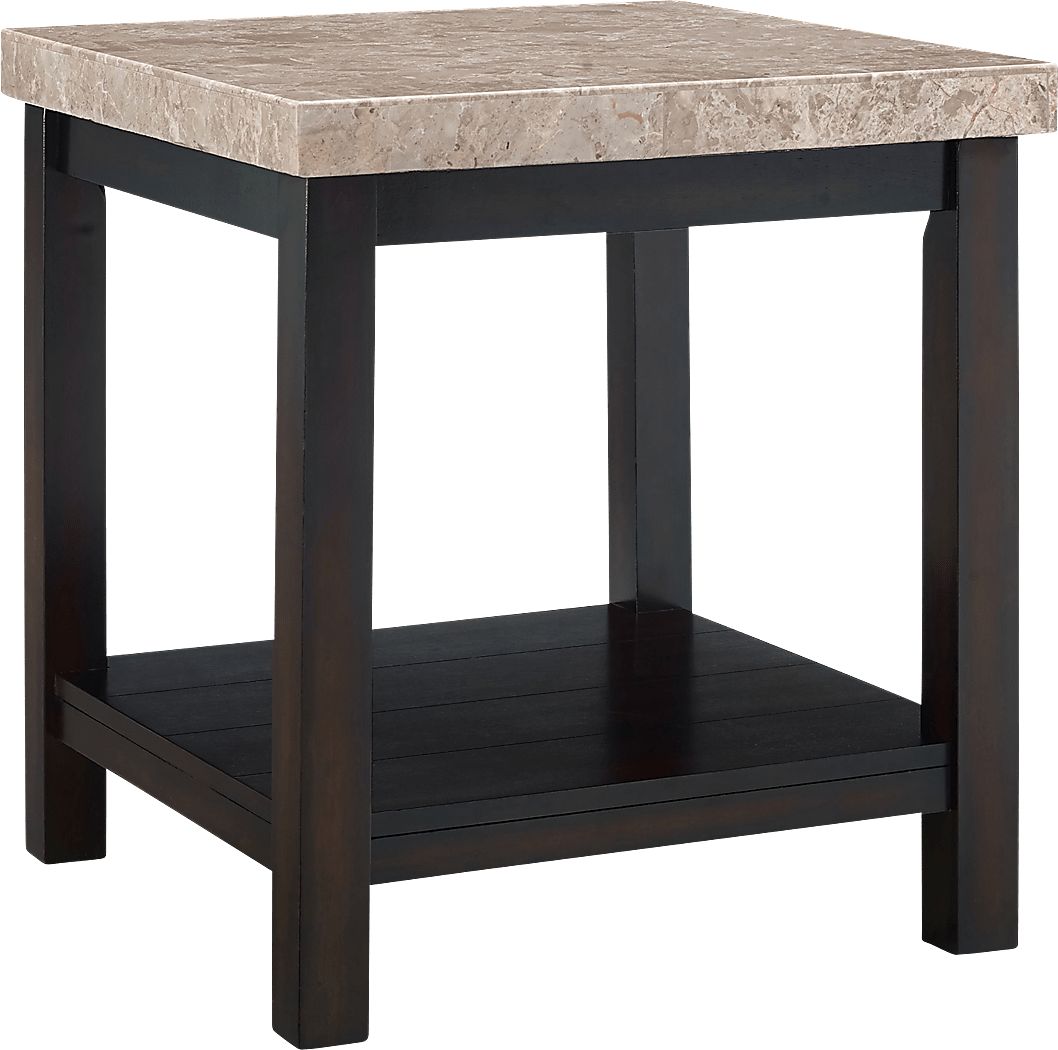 Sheepberry Espresso End Table