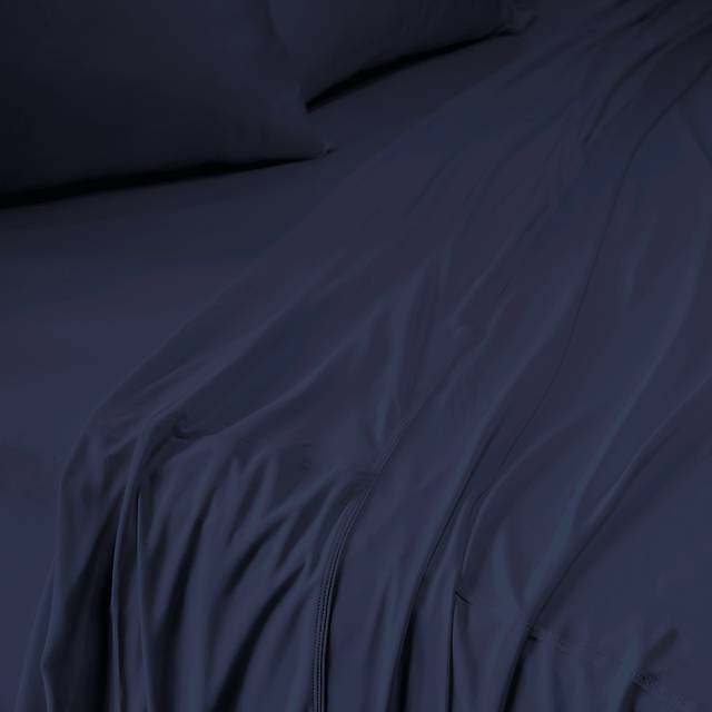 SHEEX Recovers Gen 2 Navy 4 Pc Full Bed Sheet Set - Thumbnail - Image 1