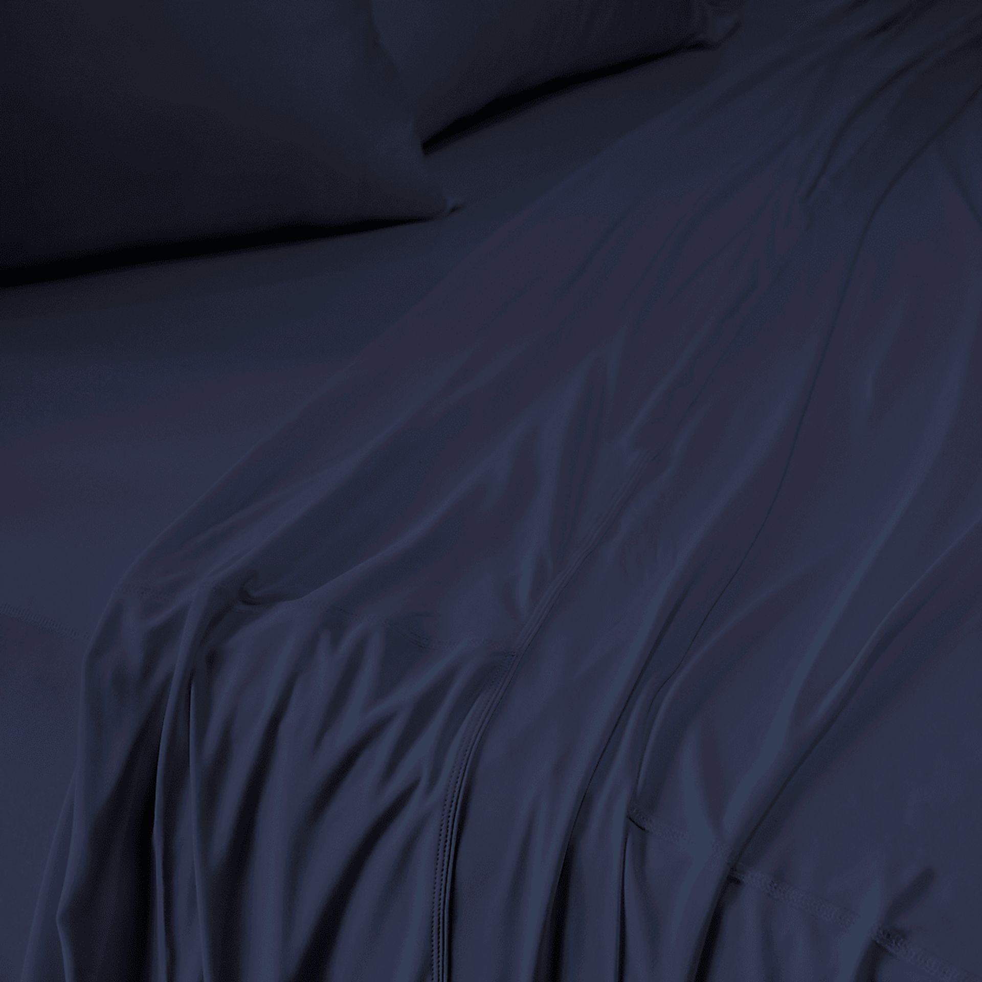 SHEEX Recovers Gen 2 Navy 4 Pc Queen Bed Sheet Set - Image 1