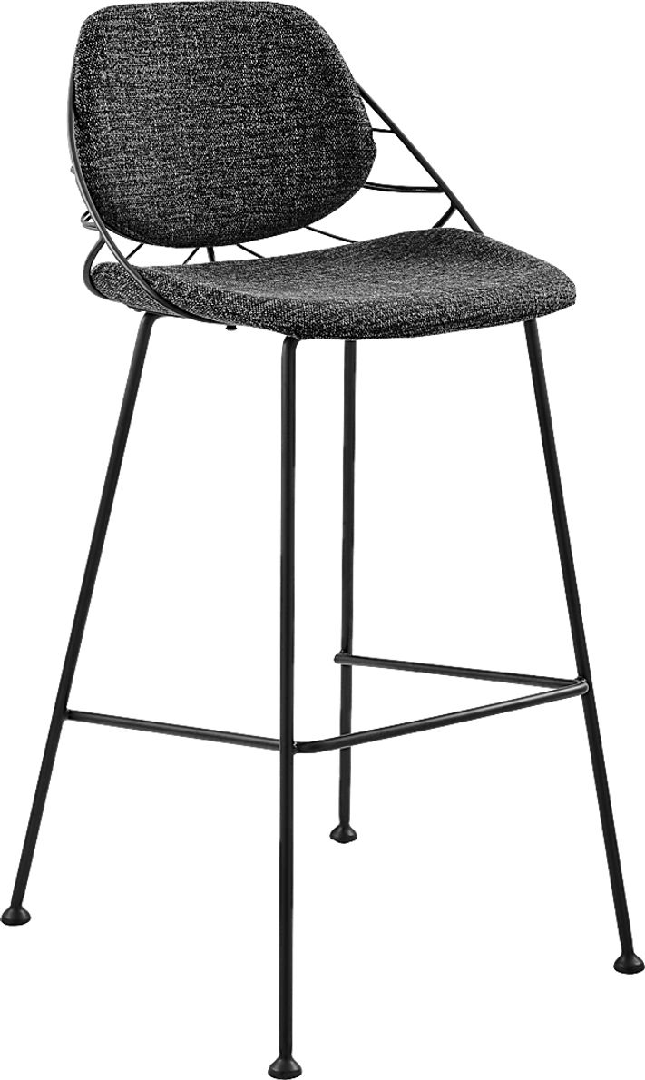 Sheffer Black Bar Stool