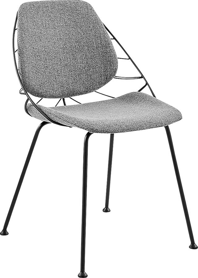 Sheffer Light Gray Side Chair - Thumbnail - Image 1