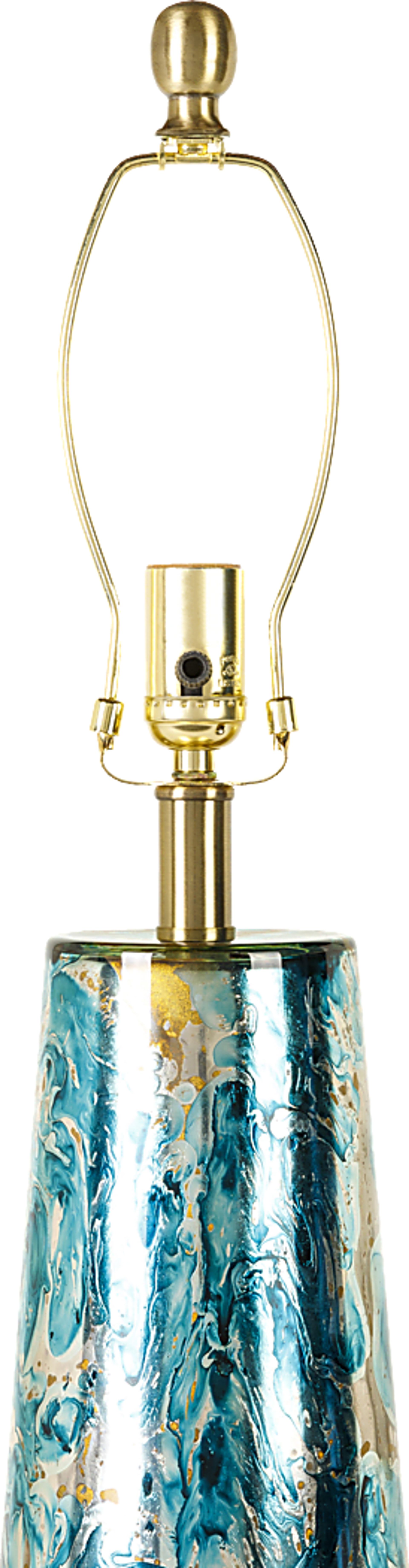 Sheffield Sea Teal Lamp - Image 4
