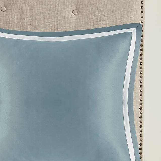 Shefflera Blue 8 Pc King Comforter Set - Thumbnail - Image 3