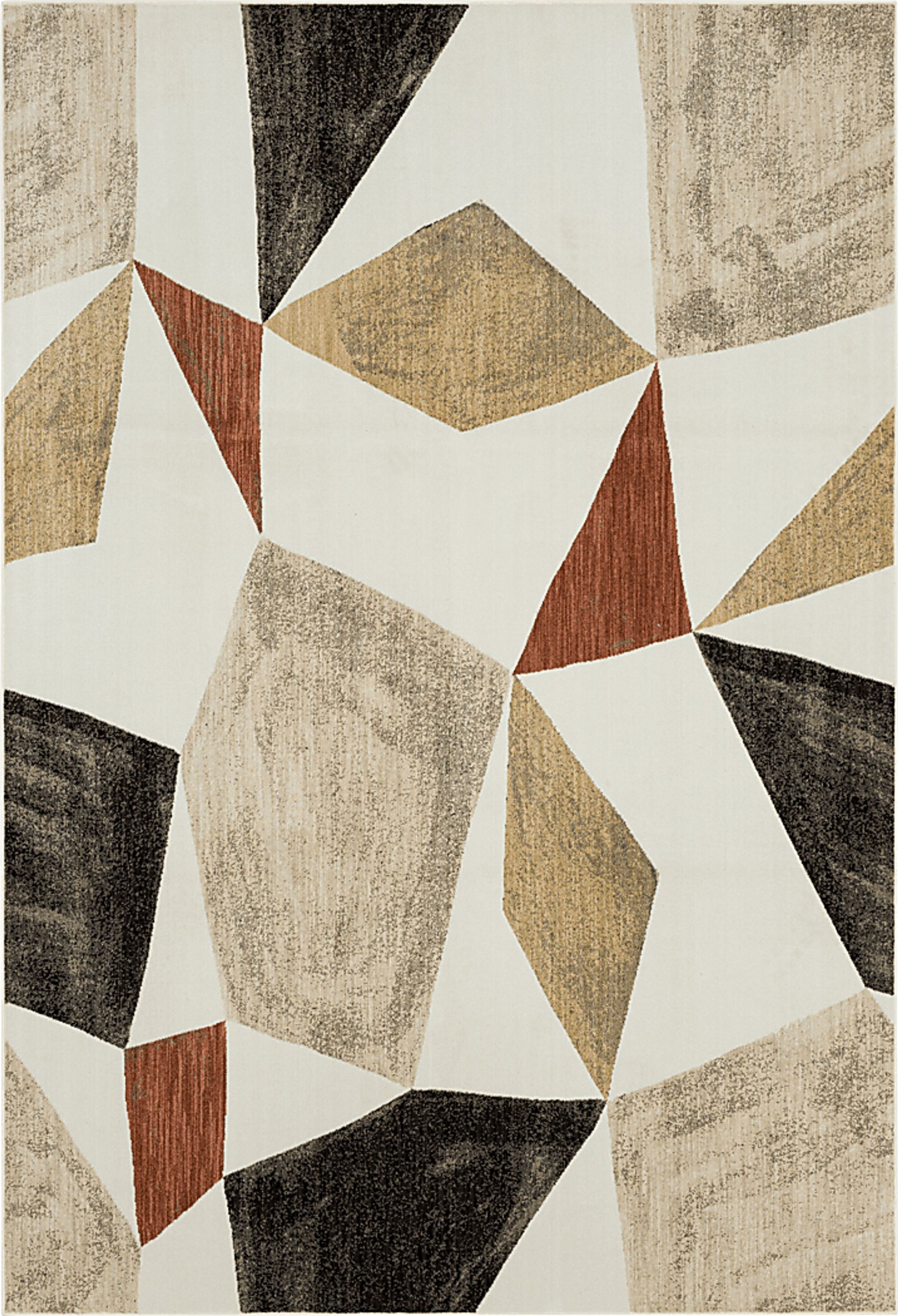 Stacy Garcia Sheko Cream 5'3 x 7'10 Rug - Image 1