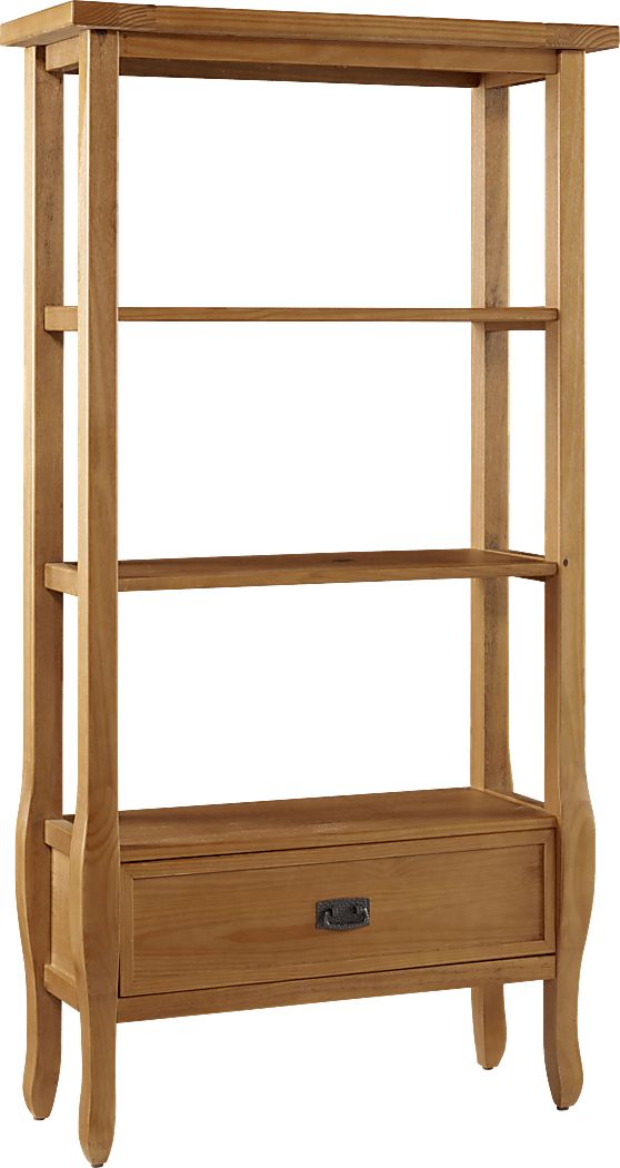 Sheldrake Pine Bookcase Rooms To Go