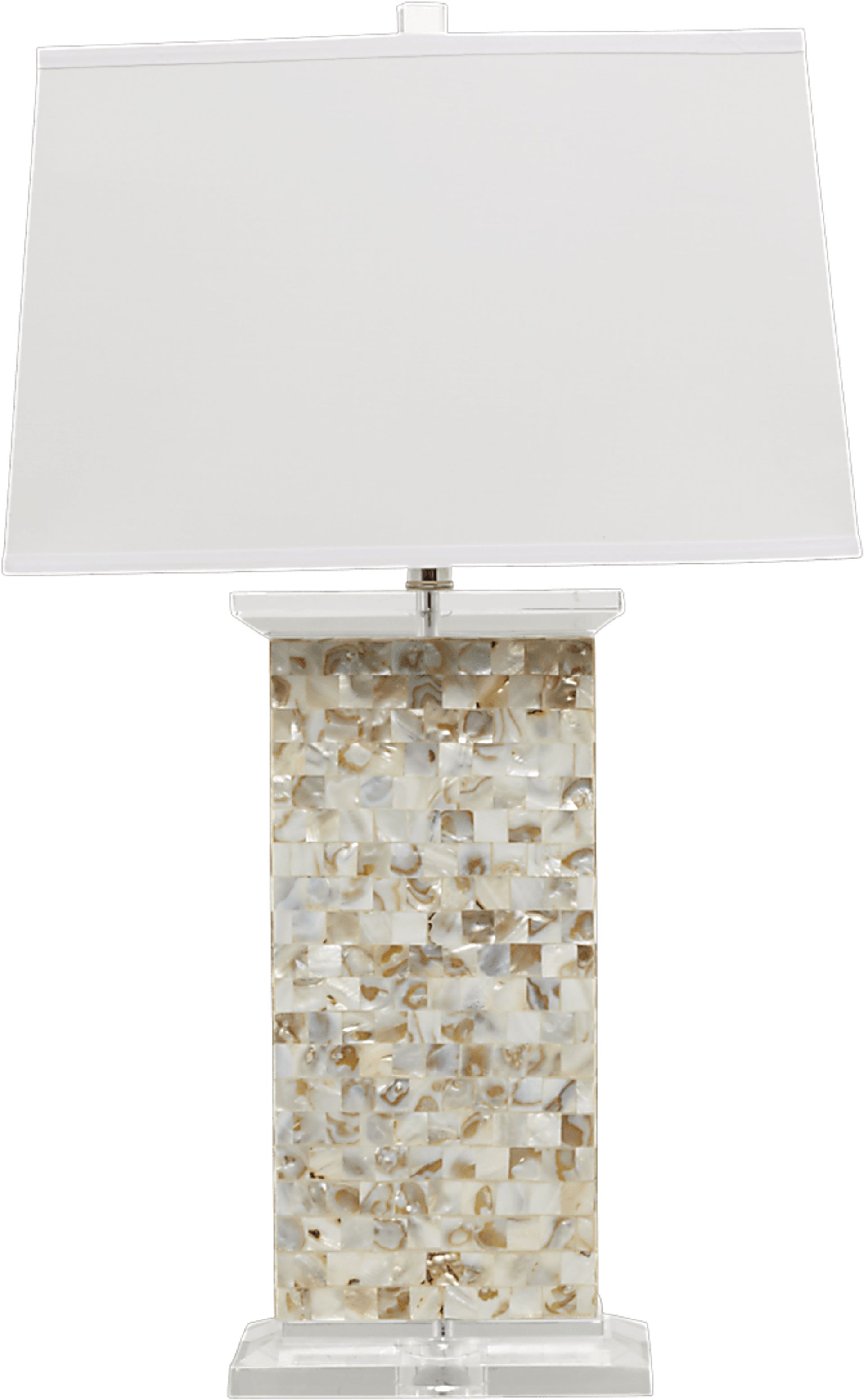 Shell Avenue Beige Lamp - Image 1