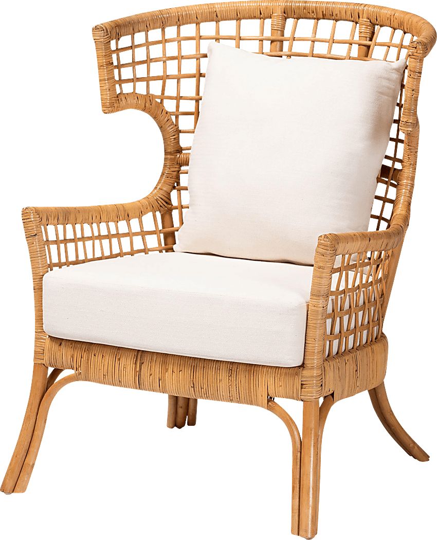 Shellbark Light Brown Accent Chair