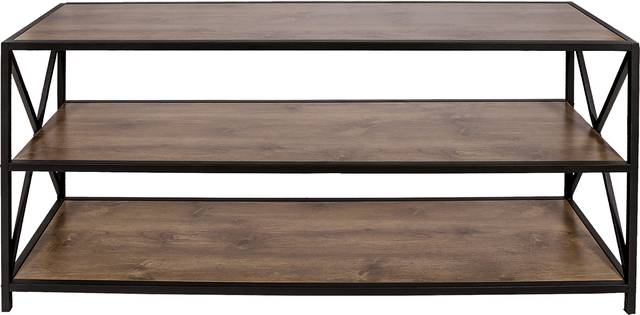 Shelley's Crossing Brown 3 Shelf Bookcase - Thumbnail - Image 1