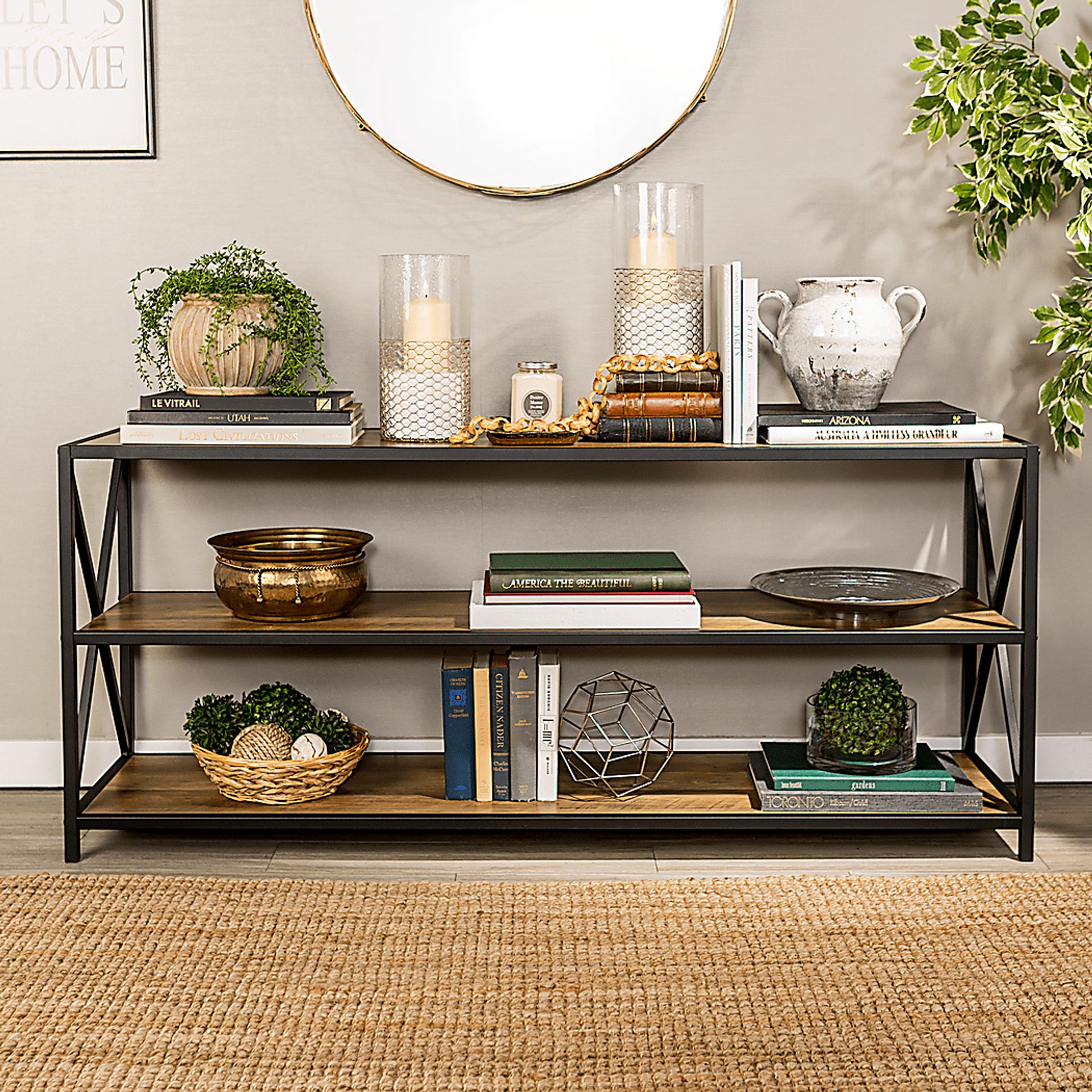Shelley's Crossing Oak Bookcase - Image 6