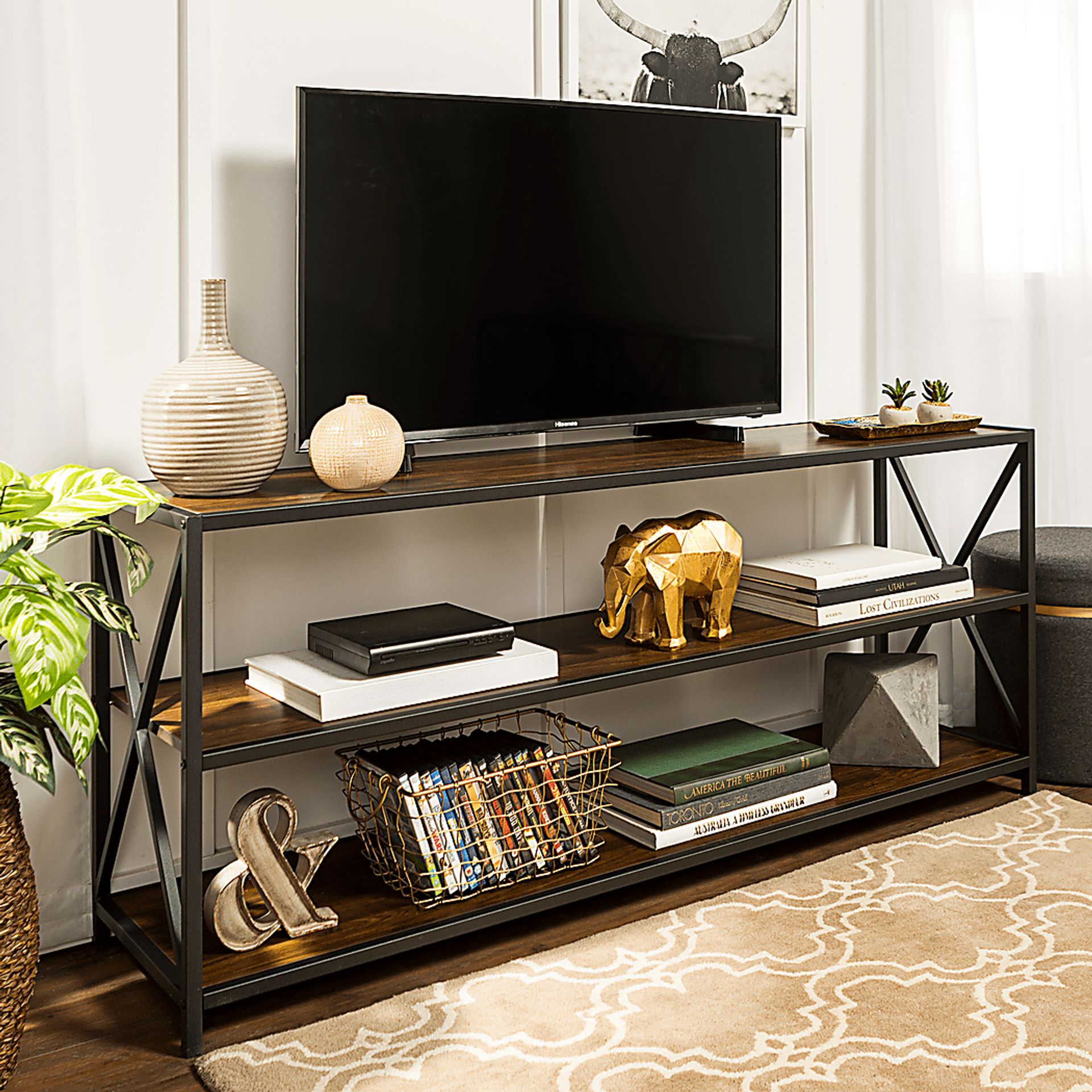 Shelley's Crossing Walnut Bookcase - Image 2