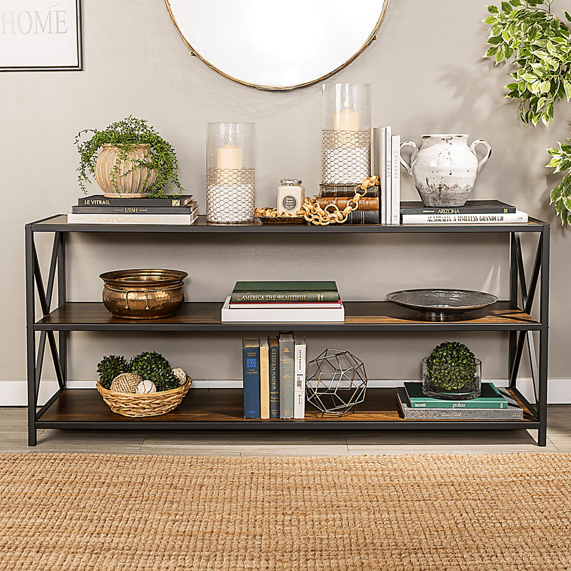 Shelley's Crossing Walnut Bookcase - Image 5