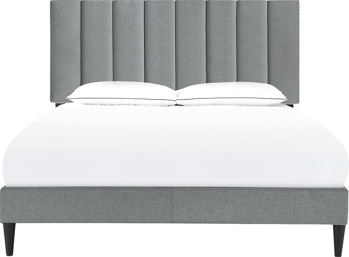 Shellgrove Gray King Bed