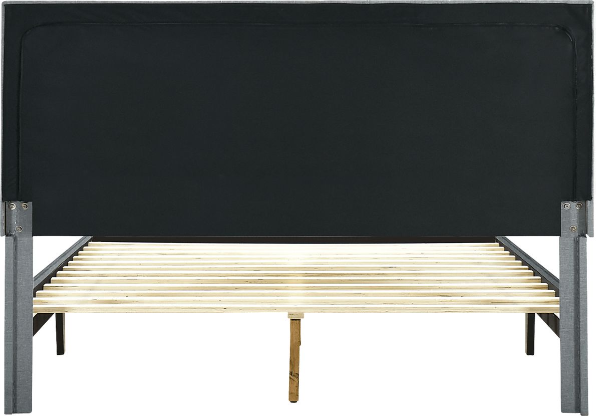 Shellgrove Gray King Bed