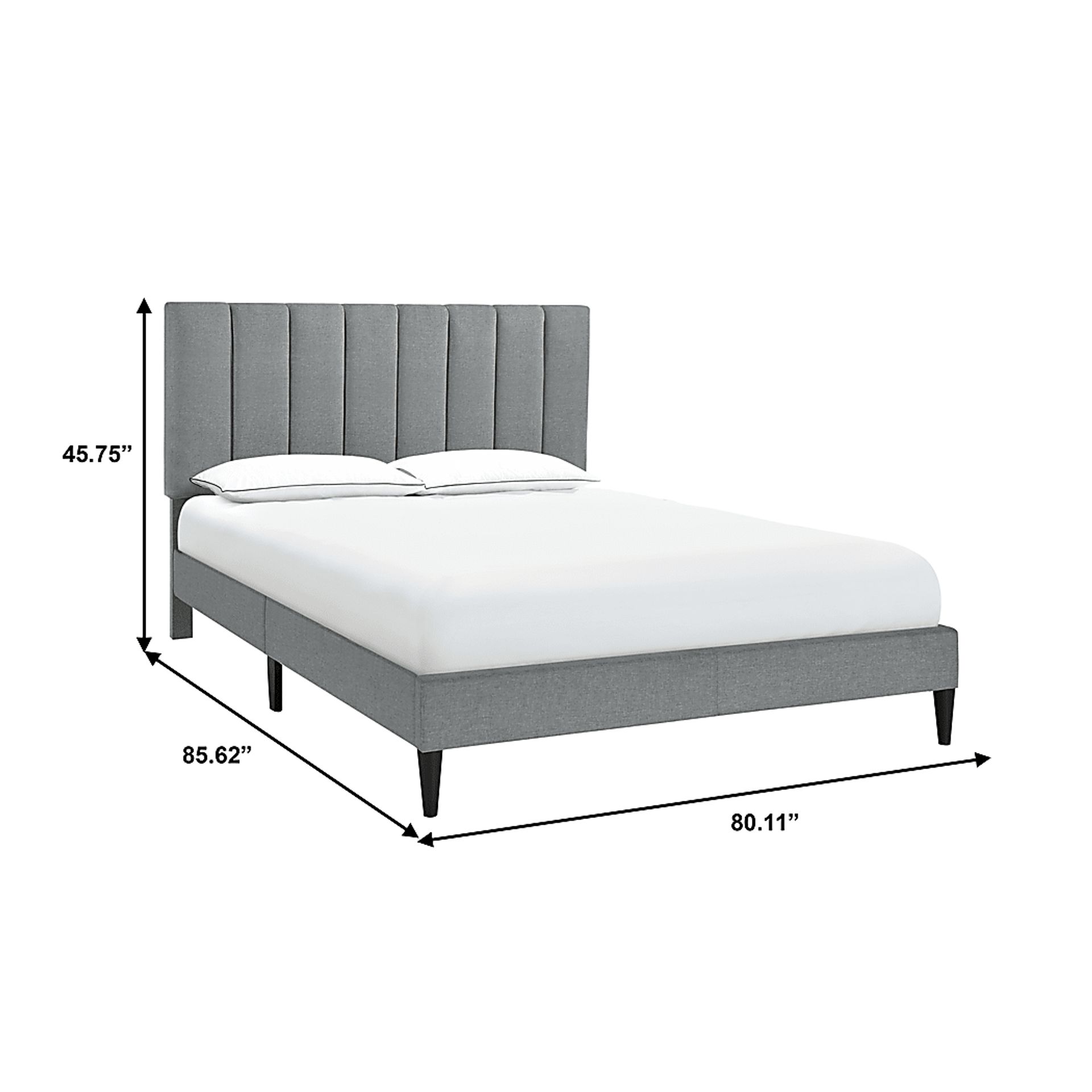 Shellgrove Gray King Bed - Image 9