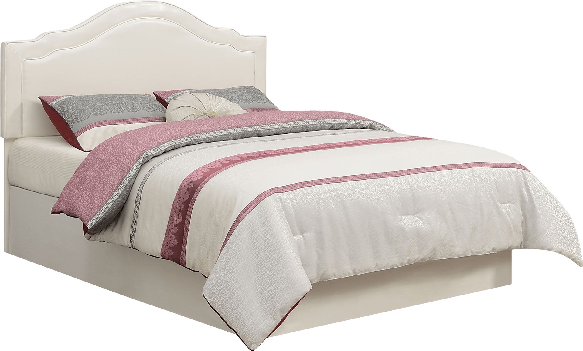 Shellville White Queen Headboard - Image 1