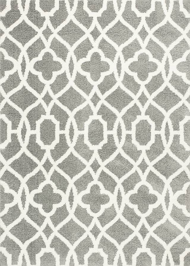 Shelnola Ivory/Gray 7'10 x 10'6 Rug - Thumbnail - Image 1