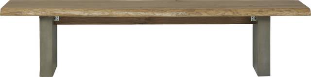 Shelter Island Brown Dining Bench - Thumbnail - Image 2
