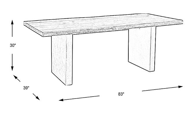 Dimension Image. Please refer to the Dimension Tab on this page for dimension details.