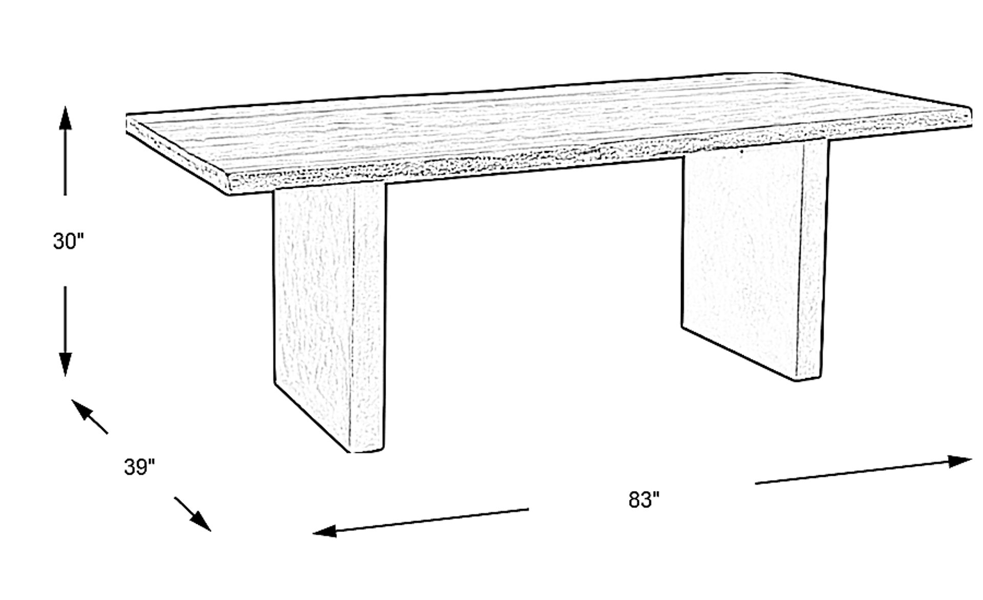 Dimension Image. Please refer to the Dimension Tab on this page for dimension details.