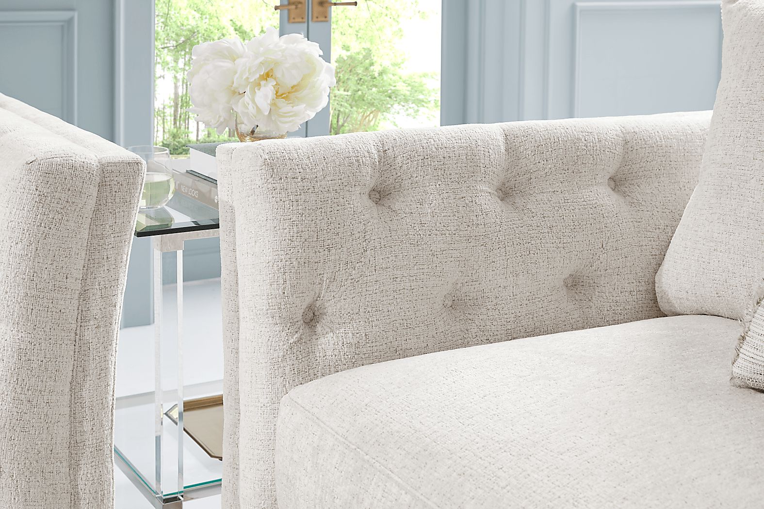 Cindy Crawford Home Shelton Loveseat - Thumbnail 4