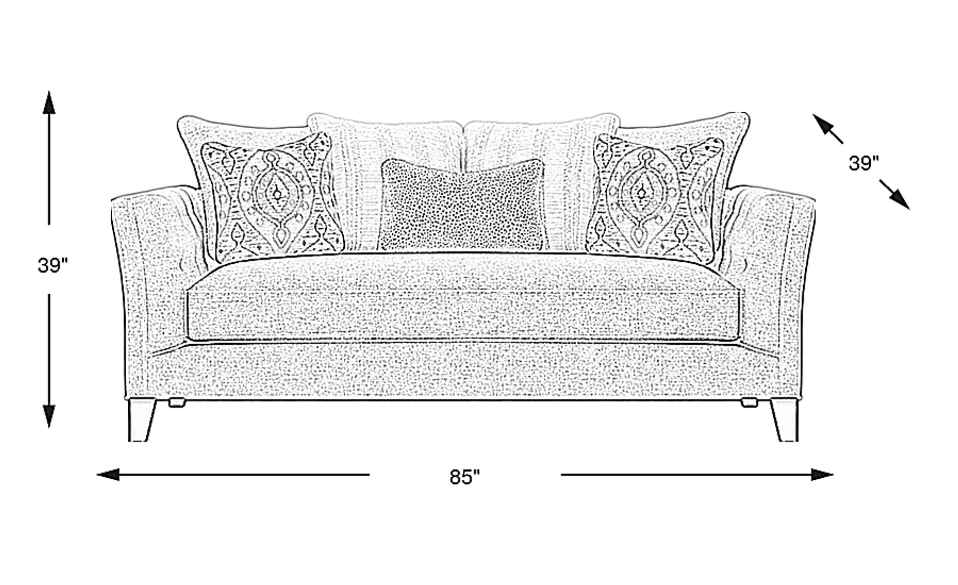 Dimension Image. Please refer to the Dimension Tab on this page for dimension details.