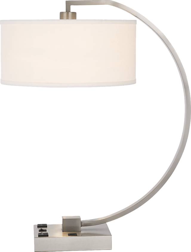 Shelton Street Silver Lamp - Thumbnail - Image 2