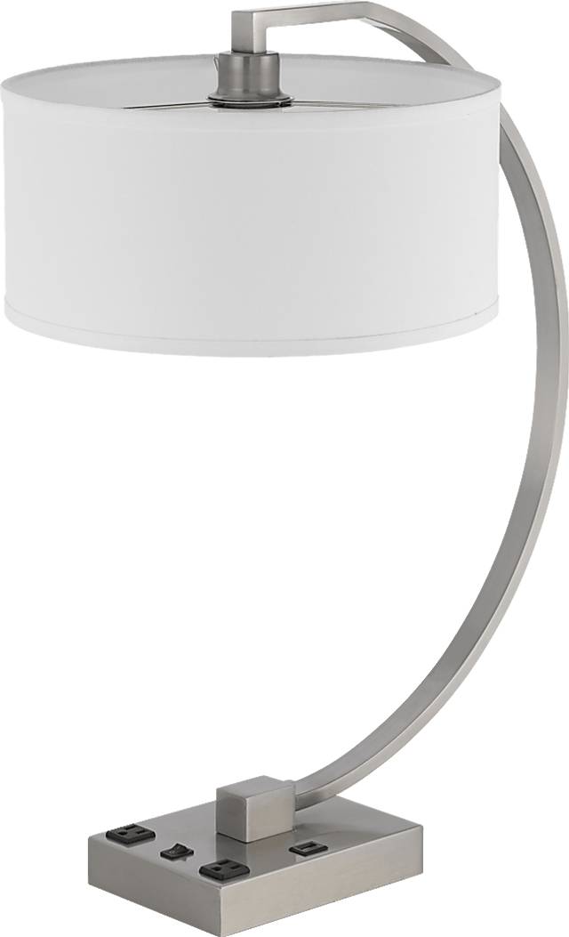 Shelton Street Silver Lamp - Thumbnail - Image 3