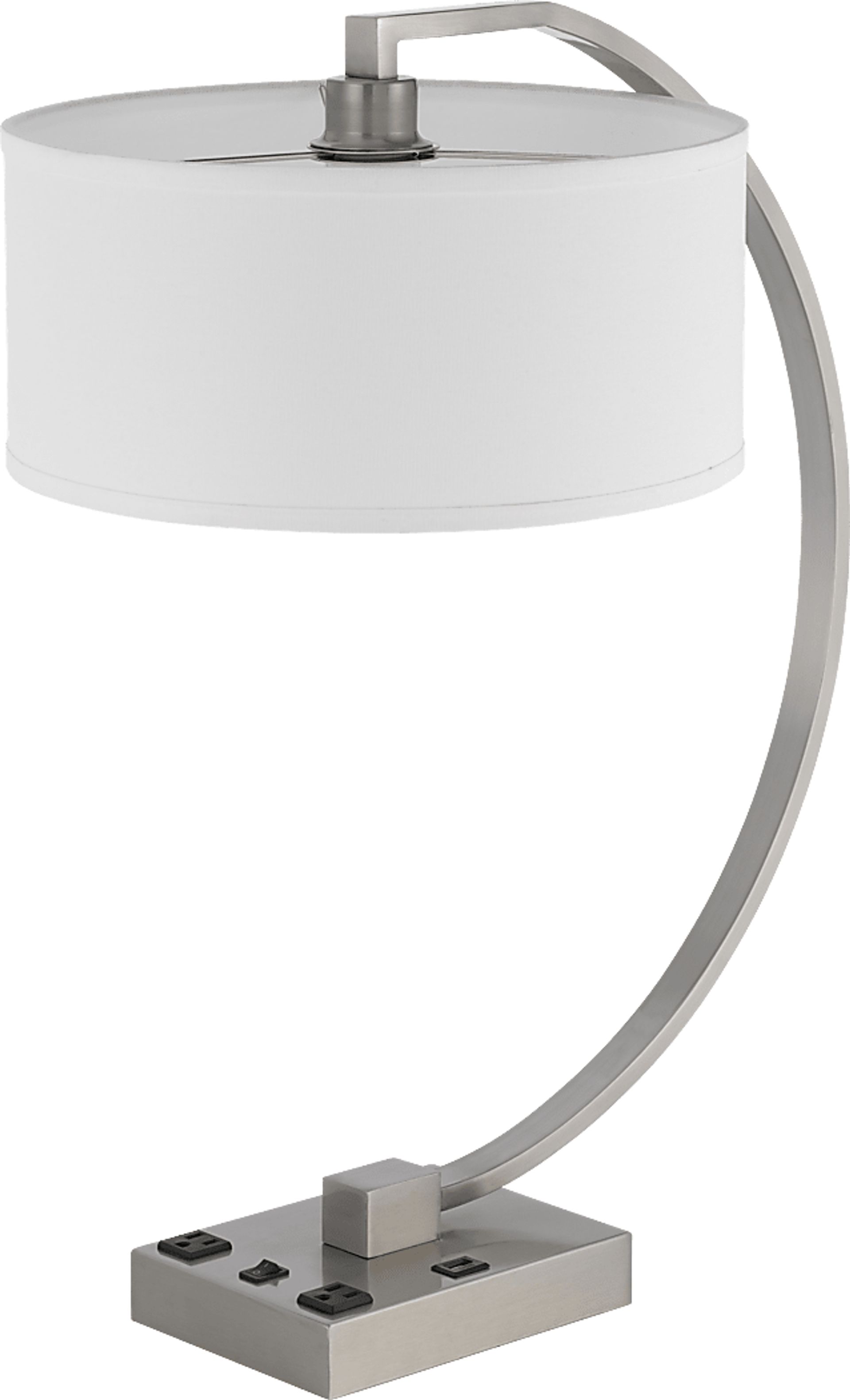 Shelton Street Silver Lamp - Image 3