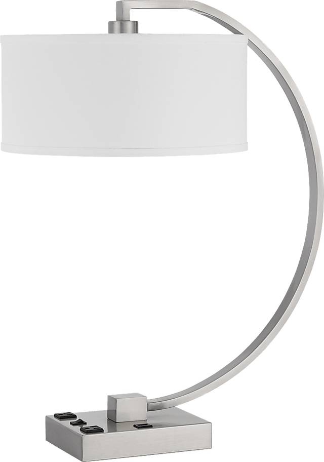Shelton Street Silver Lamp - Thumbnail - Image 1