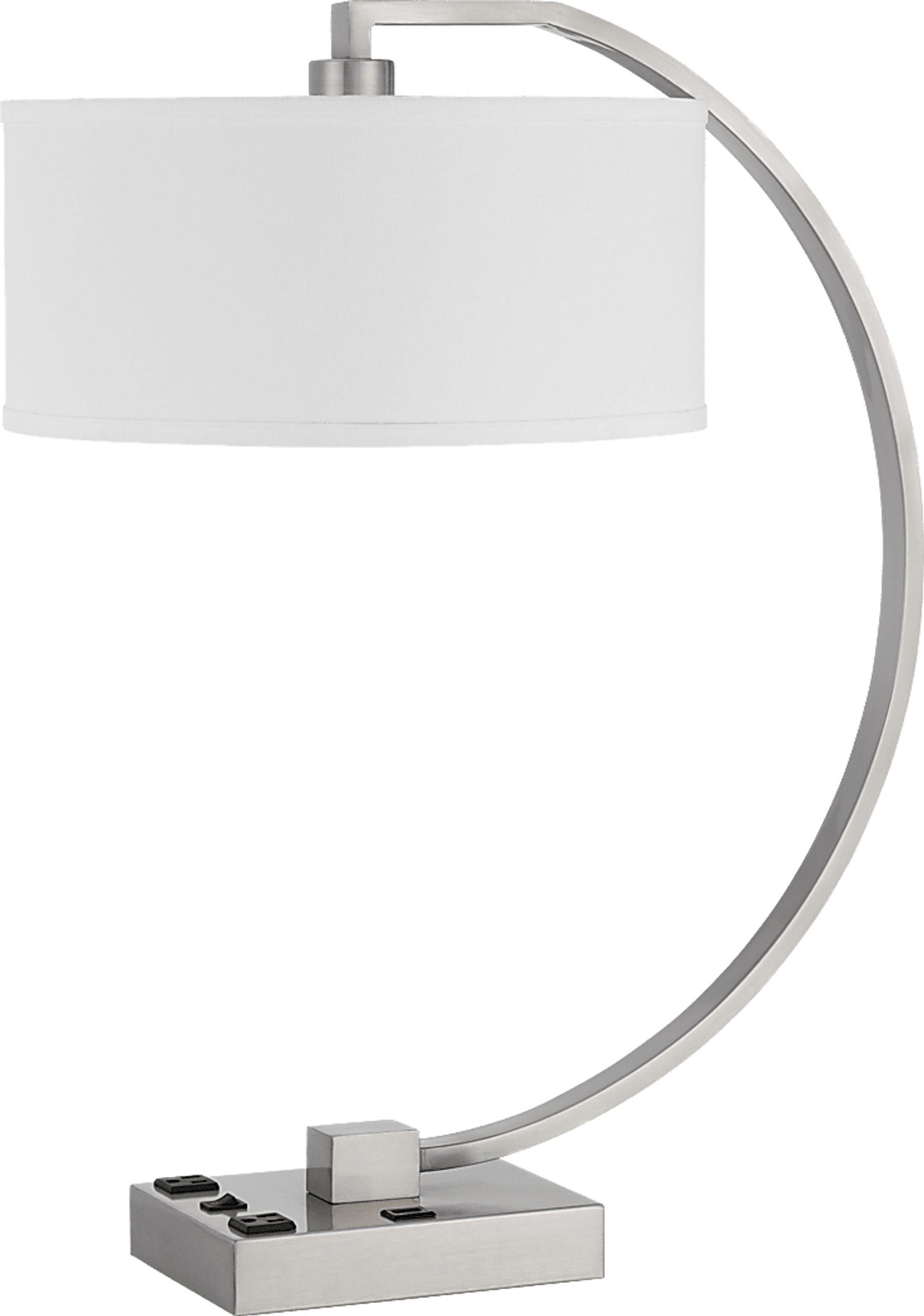 Shelton Street Silver Lamp - Image 1