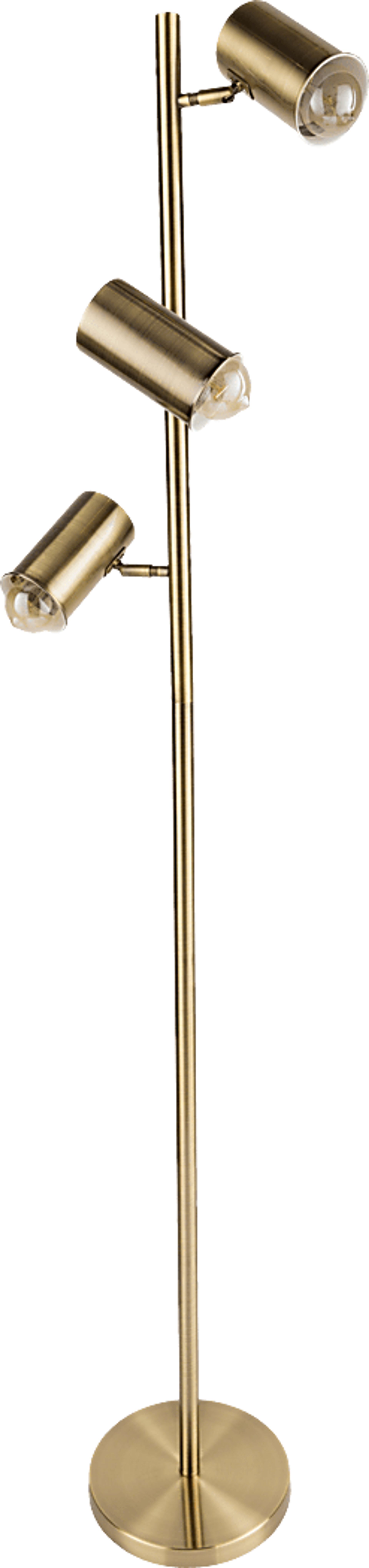 Sheltone Hills Gold Floor Lamp - Image 1