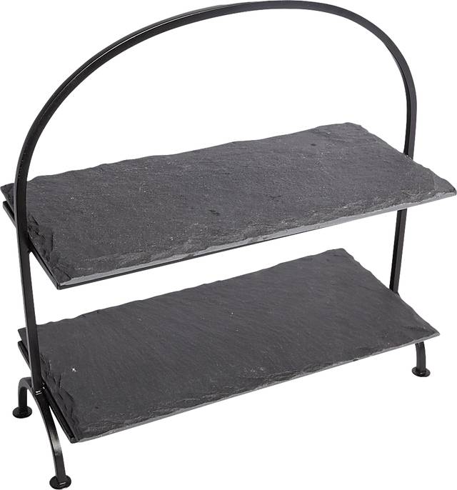 Shelwick Black Tray - Thumbnail - Image 1