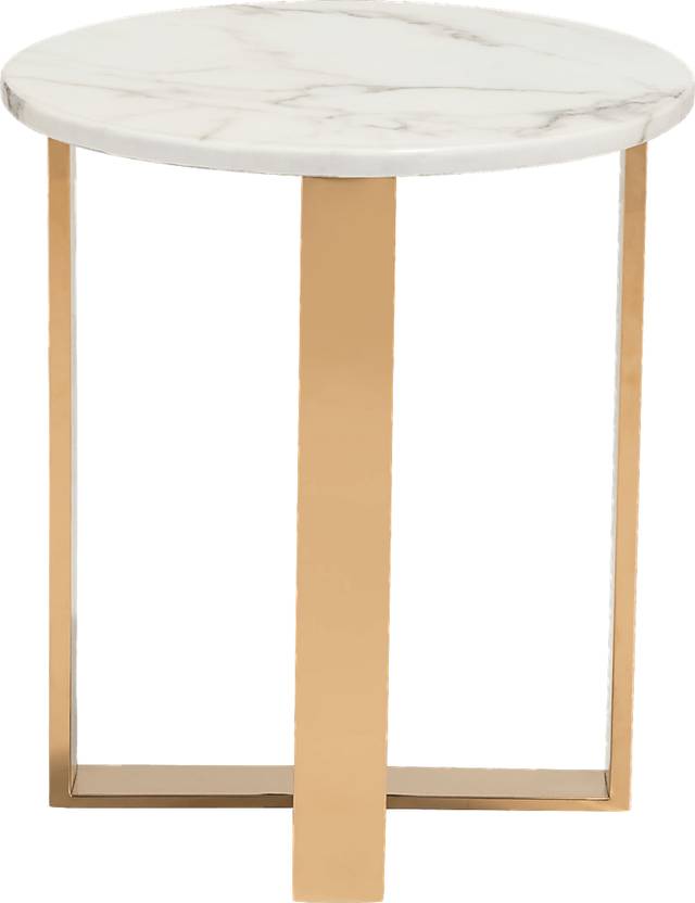 Shenley Trace White End Table - Thumbnail - Image 3