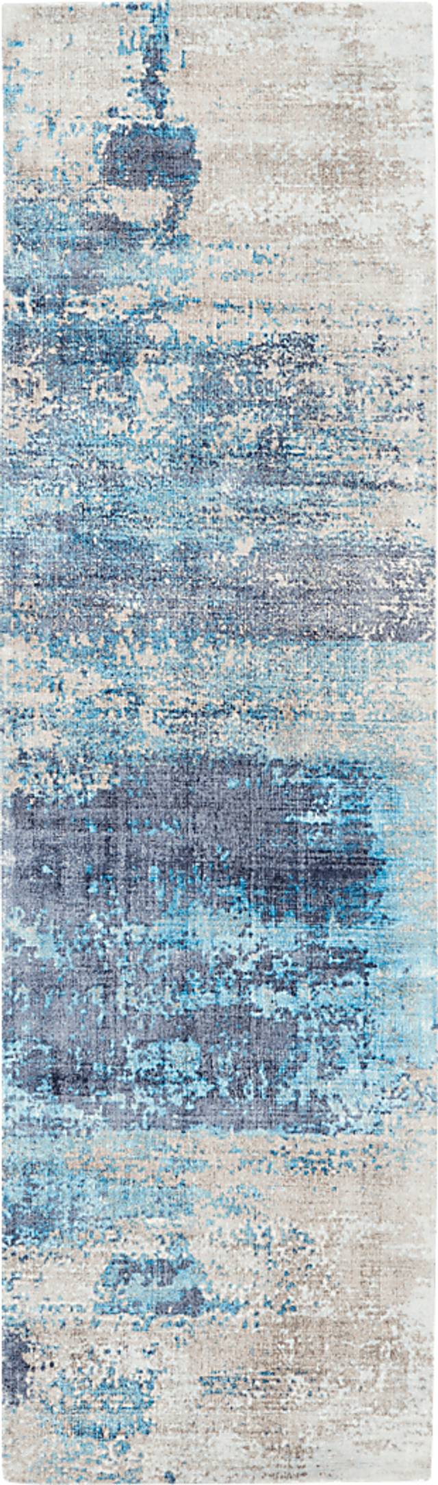 Shenoah Teal 2'3 x 8' Runner Rug - Thumbnail - Image 1
