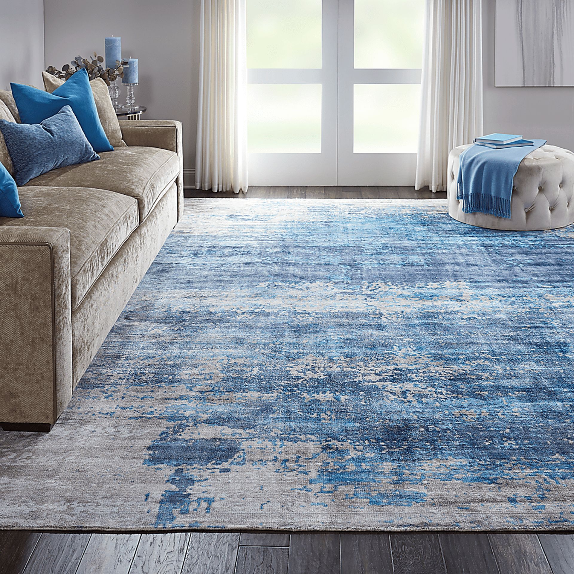 Shenoah Teal 9' x 12' Rug - Image 3