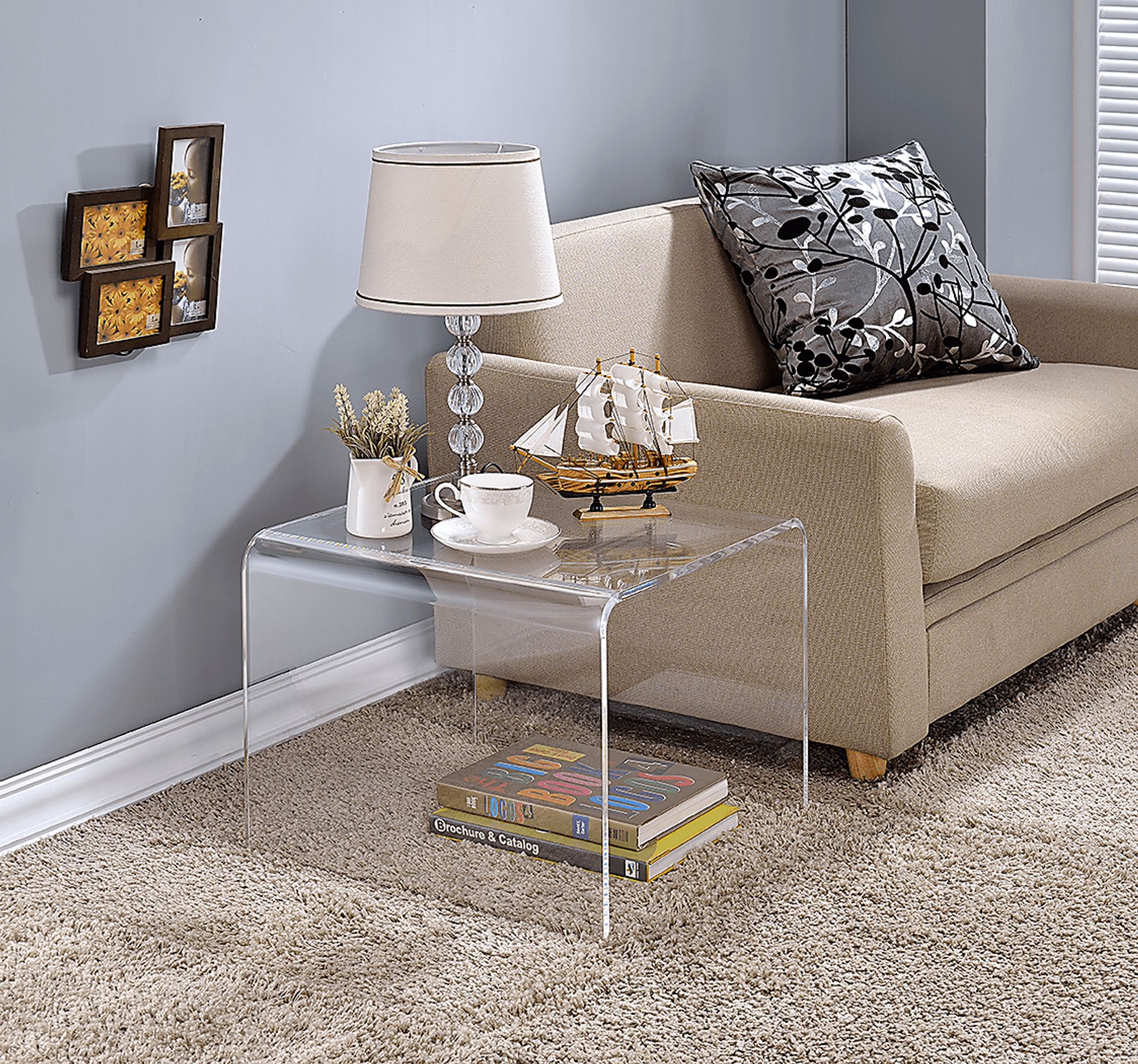 Shepdal Clear End Table - Image 2