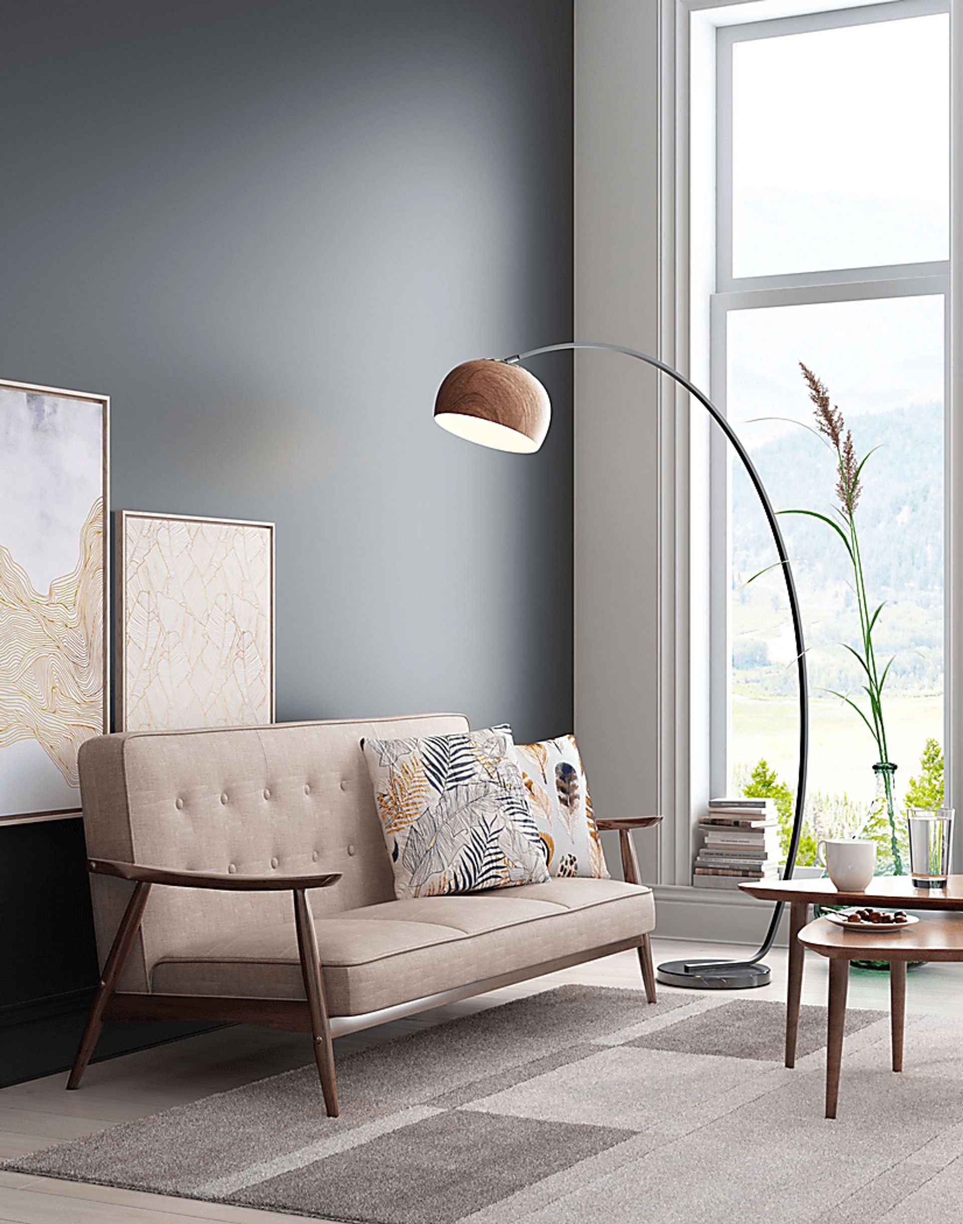 Shepherd Way Brown Floor Lamp - Image 5