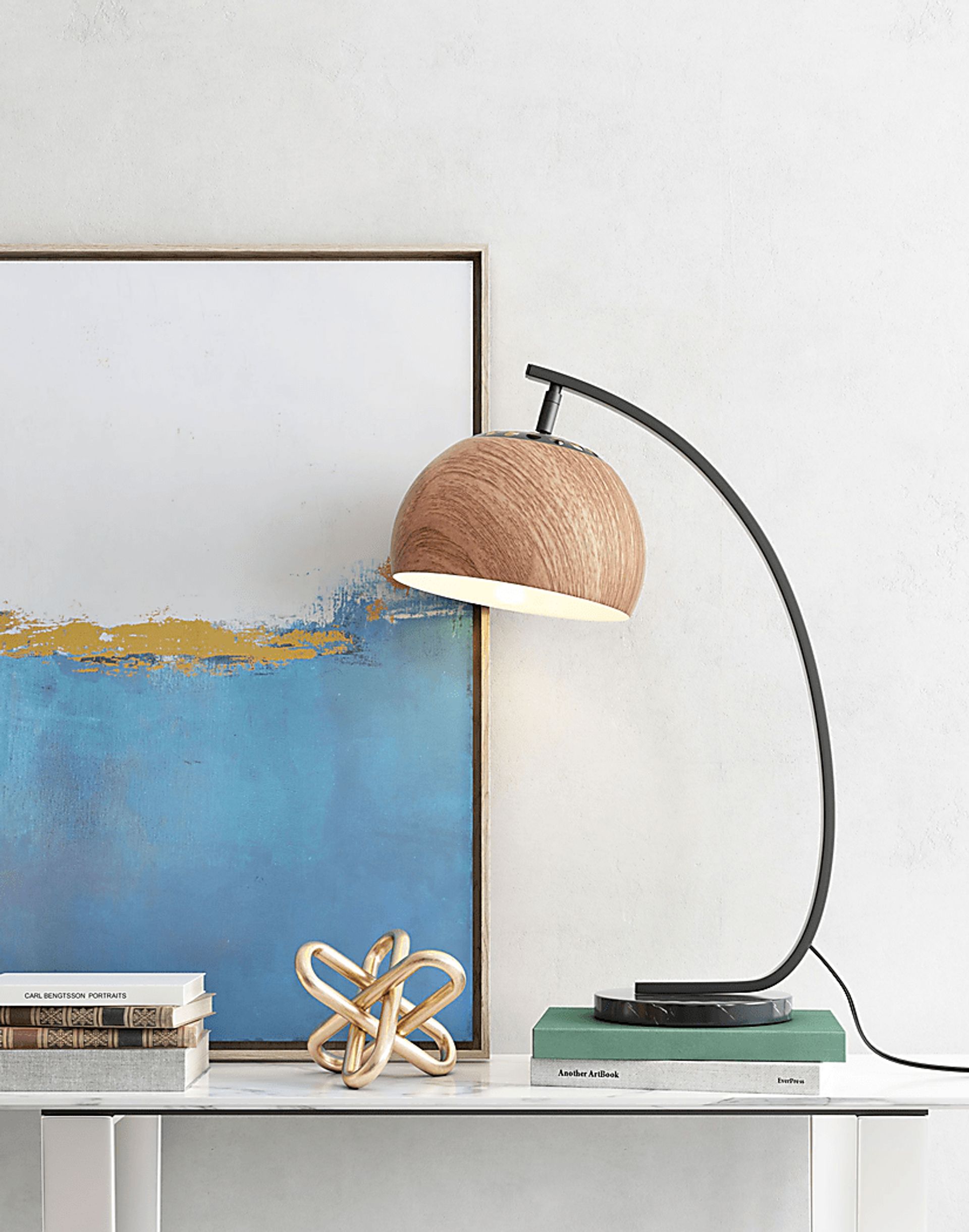 Shepherd Way Brown Lamp - Image 4