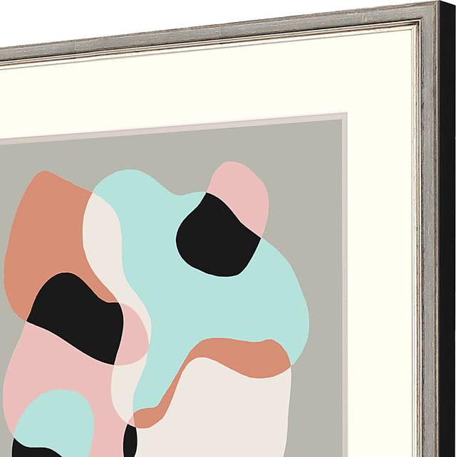 Sherbet Pink Framed Artwork, Set of 2 - Thumbnail - Image 4