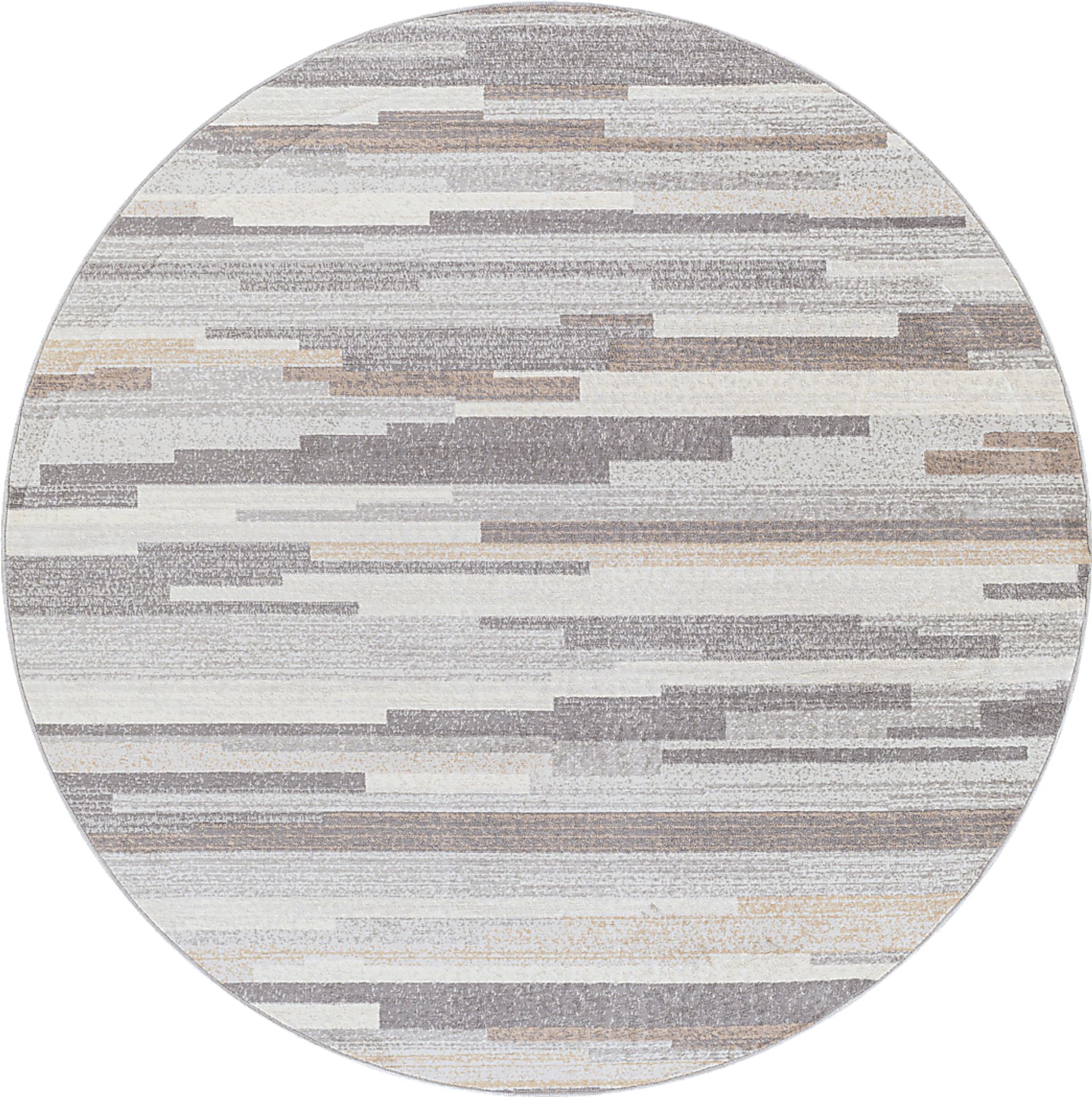 Sherbon I Gray 6'7 Round Rug - Image 1