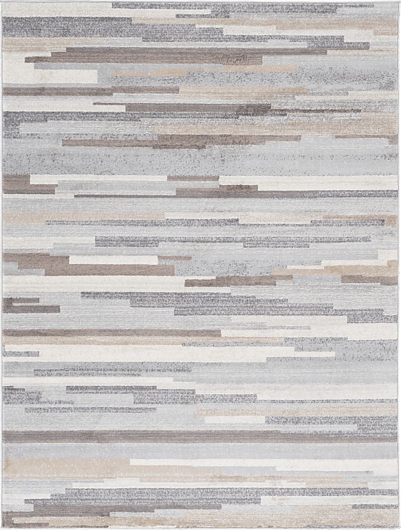 Sherbon I Gray 6'7 x 9' Rug