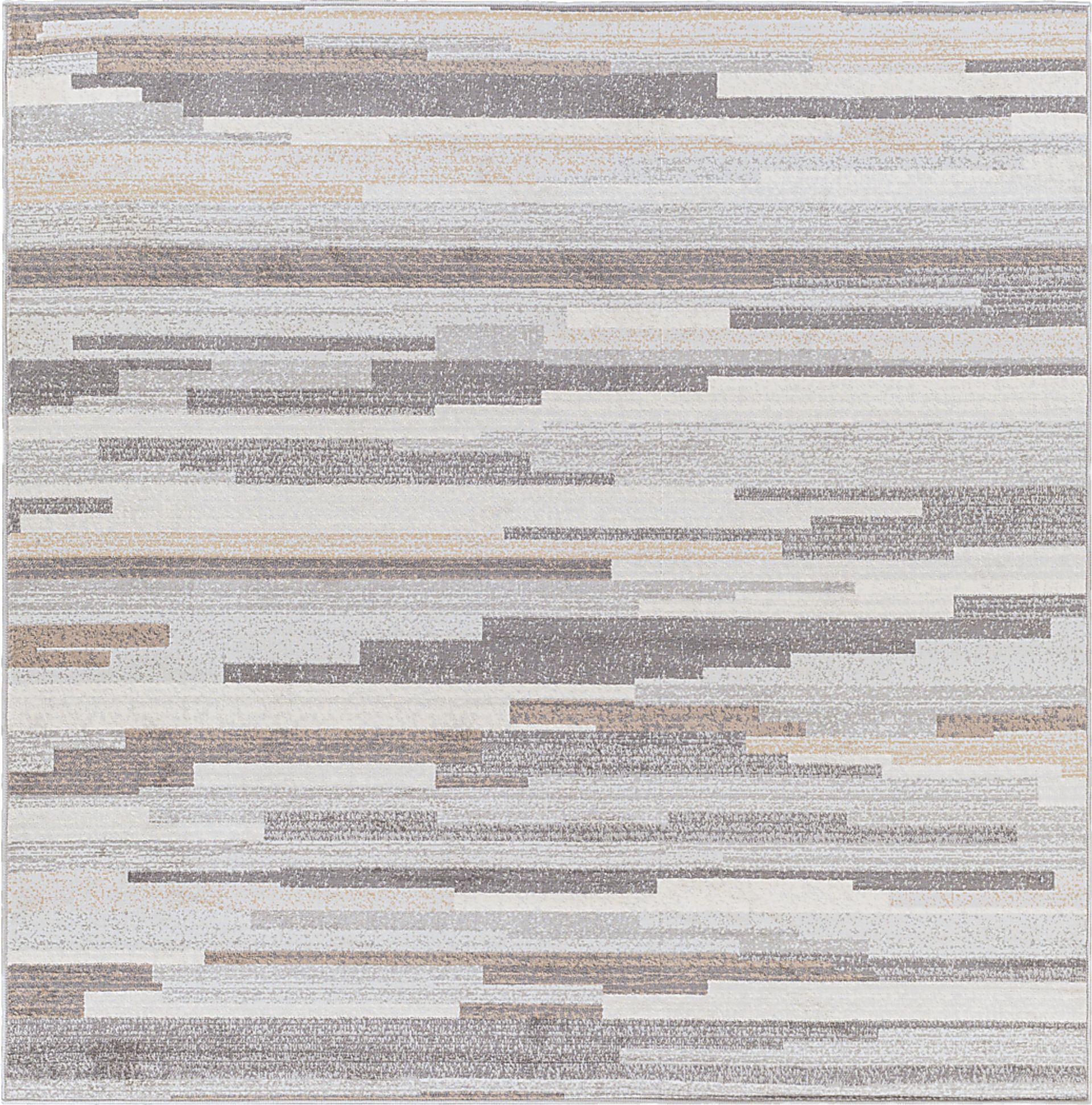 Sherbon I Gray 7'10 Square Rug - Image 1