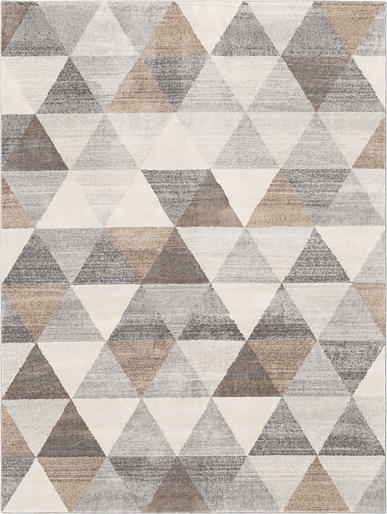 Sherbon II Gray 6'7 x 9' Rug