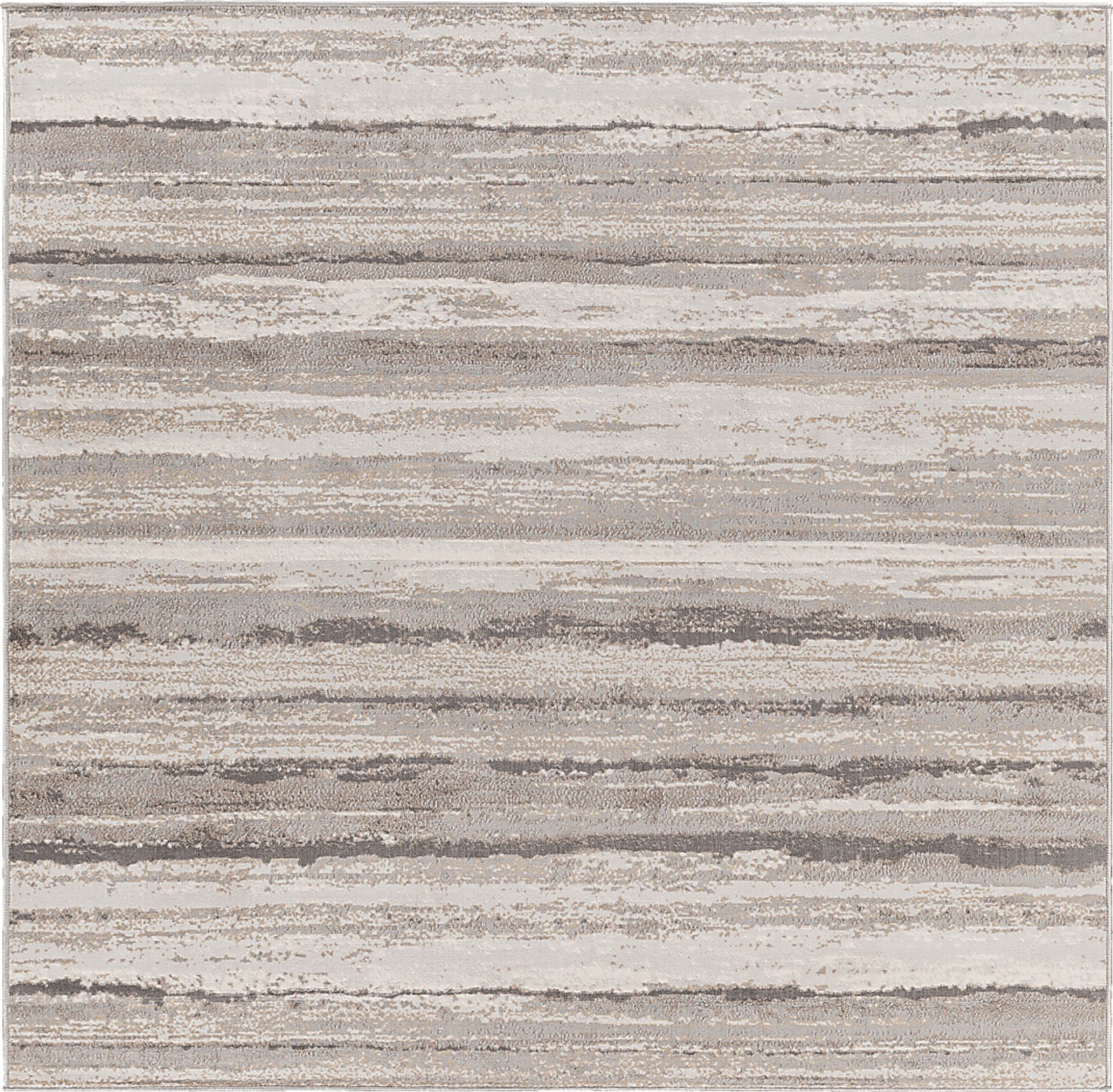 Sherbon III Gray 7'10 Square Rug - Image 1