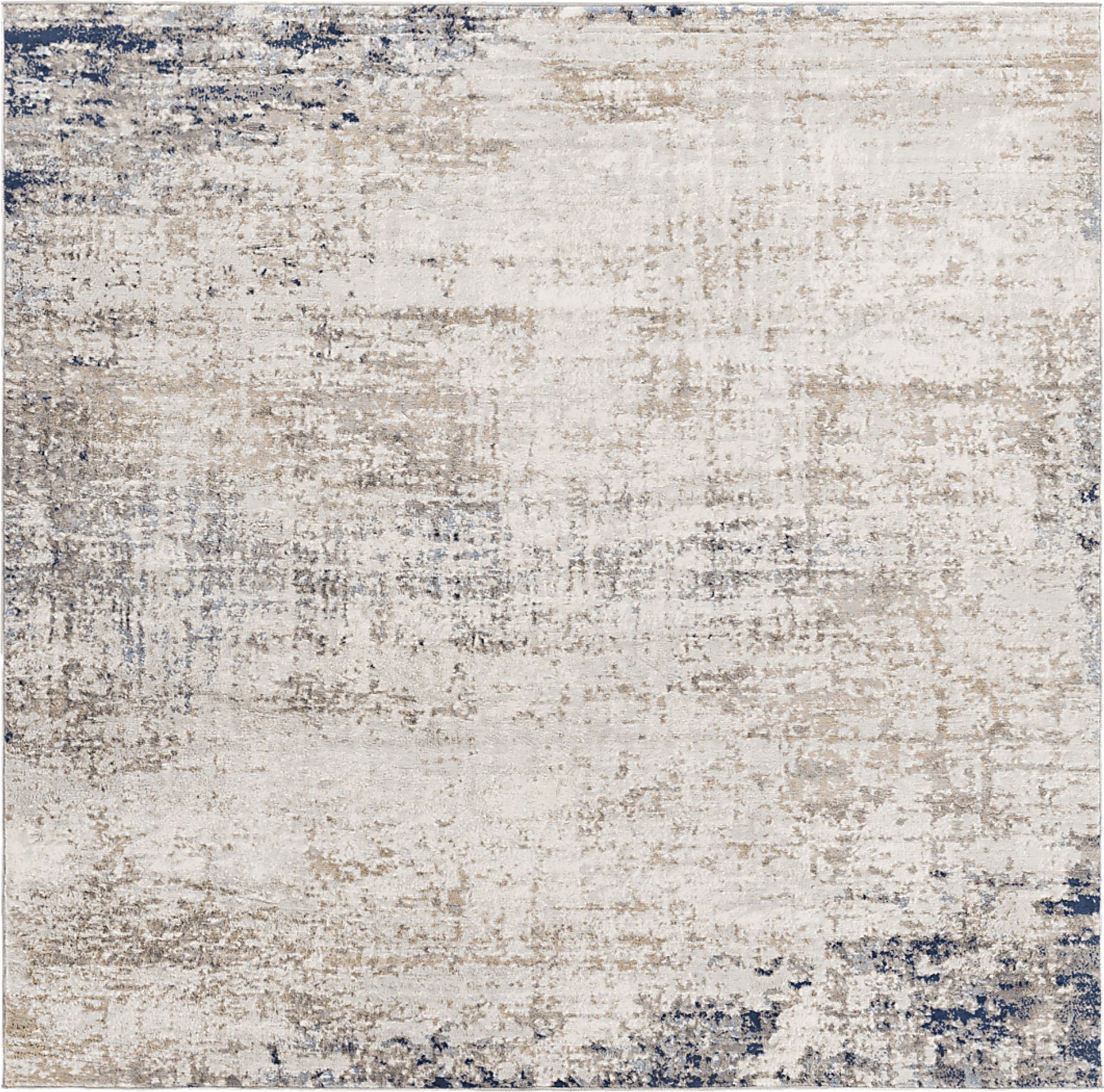 Sherbon IV Gray 6'7 Square Rug - Image 1