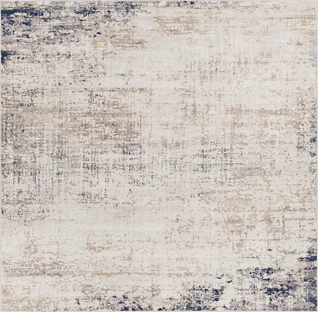 Sherbon IV Gray 7'10 Square Rug