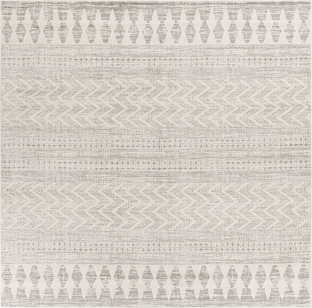 Sherbon V Off-White 7'10 Square Rug