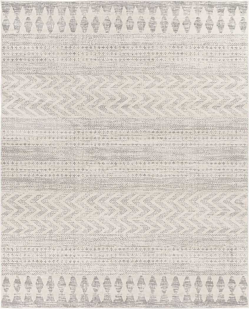 Sherbon V Off-White 7'10 x 10' Rug