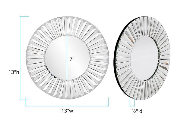 Sherborne Silver Mirror - Thumbnail - Image 2