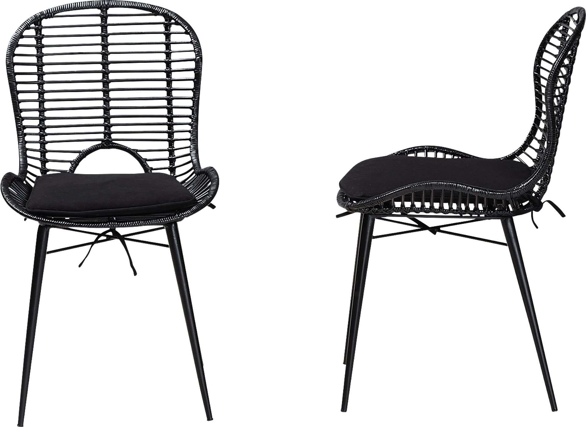 Sherburne Black Dining Chair, Set of 2 - Image 4